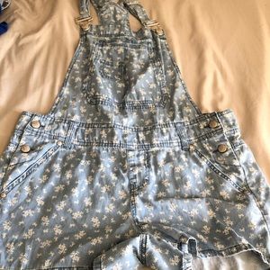 overalls with shorts